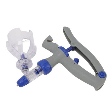 Шприц непрерывного действия для крупного рогатого скота, регулируемый,