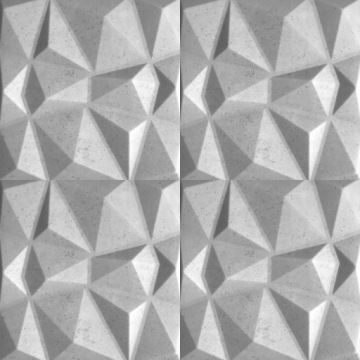 ДЕКОРАТИВНАЯ ШТУКАТУРКА СТЕНОВАЯ ПАНЕЛЬ DIAMOND 41 ЯСЕНЬ 3D ИМИТАЦИЯ - КОМПЛЕКТ 2м2