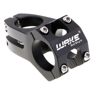 Ultralight Bike Stem 31.8mm Handlebar Short Black