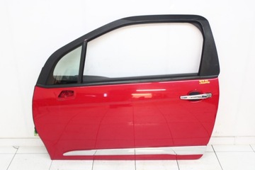 CITROEN DS3 3D 2010R- DVEŘE LEVÉ LEVÝ PŘEDNÍ KKN - KÓD LAK