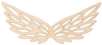 SKRZYDŁA do ANIOŁA drewniane 7x3cm MAKRAMA BAZA ANIOŁ