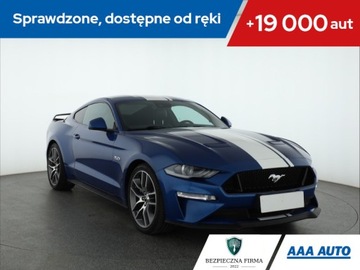 Ford Mustang VI Fastback Facelifting 5.0 Ti-VCT 450KM 2018 Ford Mustang GT V8 5.0, Salon Polska, Serwis ASO