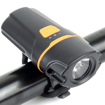 Lampka rowerowa na rower przód 300lm USB LED CREE
