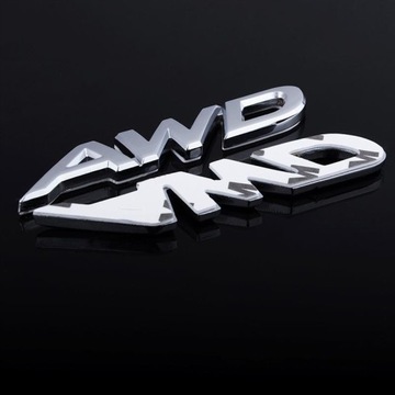 ЭМБЛЕМА Mazda AWD — серебристая