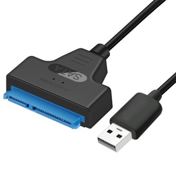 АДАПТЕР USB 3.0 НА SATA 2.5 ДЛЯ КАБЕЛЯ-ПРЕОБРАЗОВАТЕЛЯ HDD SSD