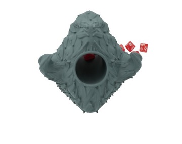 Wampir wieża do kości - Dice Tower Szary ciemny