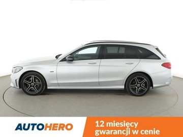 Mercedes Klasa C W205 Kombi Facelifting HYBRYDA 2.0 300 e 320KM 2021 Mercedes C 300 PHEV multibeam LED skóra/alcantara, zdjęcie 1
