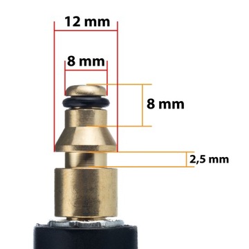 ШЛАНГ 5M CLICK QUICK CONNECT МОЙКА ПОД ДАВЛЕНИЕМ ДЛЯ ШАЙБЫ STHIL NILFISK GERNI