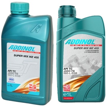 ADDINOL SUPER MIX MZ 405 2T Olej Silnikowy Dod. Benzyny Simson Romet Jawa