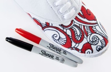 Перманентный маркер Sharpie Fine Green, 12 шт., оригинал из США.