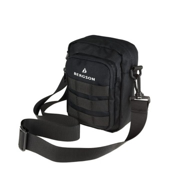 Torebka turystyczna na ramię BERGSON SHOULDER BAG Black One Size