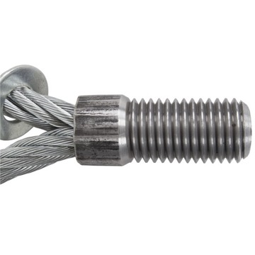 ВИНТ С ВЕРЕВОЧНОЙ ПРОУШИНОЙ Rd16 1,2T ТРАНСПОРТНАЯ ПЕТЛЯ