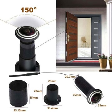 Видоискатель мини WiFi камеры в приложении Tuya Smart PL, широкий угол обзора