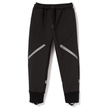 TuSzyte | Spodnie softshell, odblaski, PL R.140/146