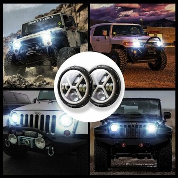 СВЕТОДИОДНАЯ КОЛЬЦЕВАЯ ФАРА ДХО МОТОЦИКЛА HARLEY 7 ДЮЙМОВ