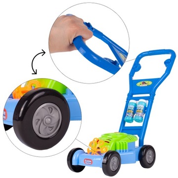 КОСИЛКА ДЛЯ МЫЛЬНЫХ ПУЗЫРЕЙ ДЛЯ ДЕТЕЙ + ЖИДКОСТЬ