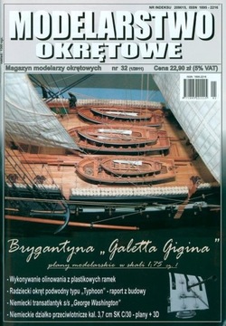 Modelarstwo Okrętowe nr 1/2011 Brygantyna 