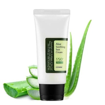 СOSRX Успокаивающий солнцезащитный крем с алоэ SPF 50+ PA+++, 50 мл
