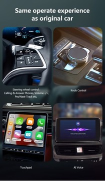 Беспроводной Android Auto Carplay AI Box Screen Cast