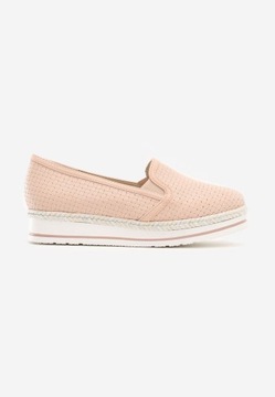 Born2Be Różowe Slip On damski 38 Ekoskóra