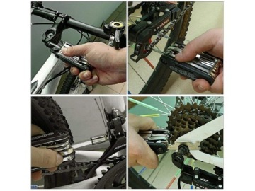 НАБОР ВЕЛОСИПЕДНЫХ КЛЮЧЕЙ, 16 В 1