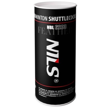 WISH Набор из 2 ракеток для бадминтона в футляре + 3 волана с перьями + сетка