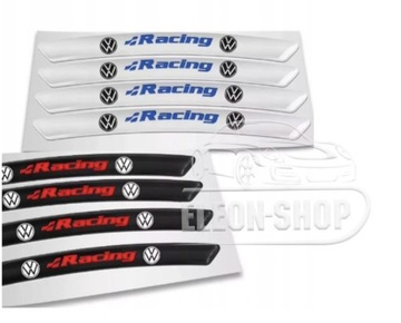 Volkswagen НАКЛЕЙКИ на диски VW Performance 4 шт.