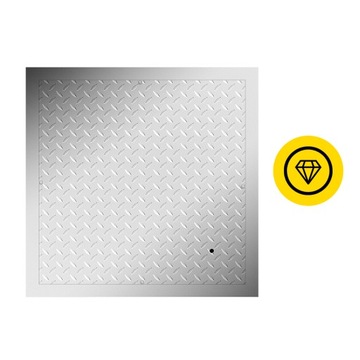 VEVOR Крышка колодца Крышка канализационного люка 50х50 см