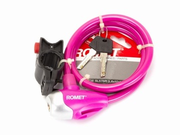 ZAMKNIĘCIE DO ROWERU LINKA NA KLUCZ ROMET 100 CM