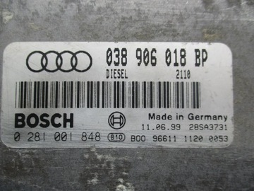 A3 8L 1.9 TDI JEDNOTKA MOTORU 038906018BP