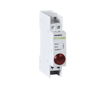 NOARK lampka sygnalizacyjna 230V AC/DC 1 LED N102433 CZERWONA