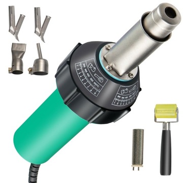 VEVOR Pistolet Spawalniczy PVC 6 akcesoriów 1.6KW