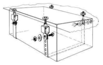 КОМПЛЕКТ ДЛЯ СБОРКИ БАКА ДЛЯ ВОДЫ LUXUS LILY