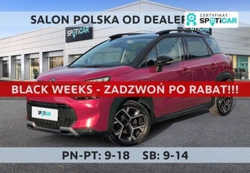 Citroen C3 Aircross  I Crossover Facelifting 1.2 PureTech 130KM 2022 Citroen C3 Aircross Shine Pack EAT6 2022 od RiA 1.2 Benzyna 130KM
