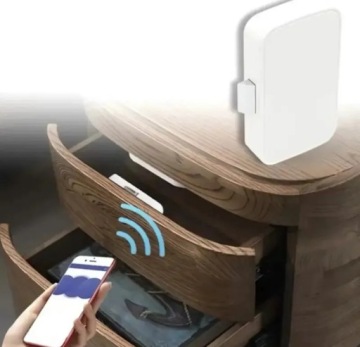 Замок шкафа Bluetooth с помощью приложения Tuya, разблокировка BLE Smart Drawer Switch