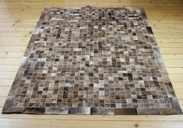Dywan ze skóry bydlęcej Patchwork krowa 150x200cm