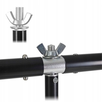 Штатив для фотофона + черный полипропиленовый фотофон 1,5х4м