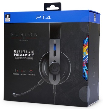PowerA PS5 PS4 Słuchawki przewodowe FUSION PRO