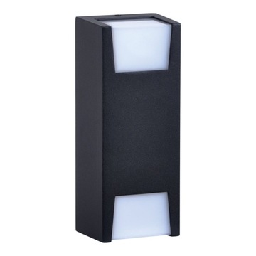 Kinkiet ogrodowy Kaja czarny GU10 60W