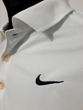 KOSZULKA POLO NIKE GOLF DRI FIT S BIAŁA