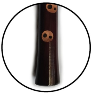 9550 Блокфлейта сопрано в стиле барокко, визуальный дефект приклада B - чип Hohner