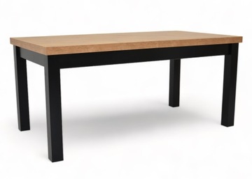 Stół drewniany masywny LOFT rozkładany 100x200/300 dąb lancelot