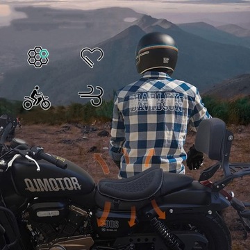 ЧЕХОЛ ДЛЯ МОТОЦИКЛА ГЕЛЕВЫЙ КОВрик ПОДУШКИ СИДЕНЬЯ АМОРТИЗАЦИОННЫЙ 3D