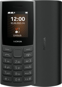 Telefon komórkowy Nokia 105 48 MB / 128 MB 4G (LTE) czarny