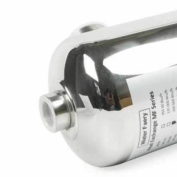 60 кВт Теплообменник для бассейна 200MF 485 x 134 мм