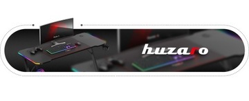 Игровой компьютерный стол Huzaro Hero 3.3 со светодиодной подсветкой RGB + панель XXL
