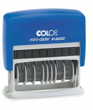 DATOWNIK Colop Mini S120/DD - POLSKI DATA OD - DO