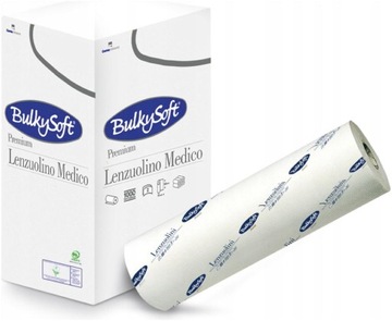 PODKŁAD MEDYCZNY PAPIEROWY 60CMX80M 2 WARSTWOWY BULKYSOFT PREMIUM 1 SZTUK