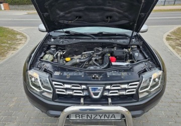 Dacia Duster I SUV Facelifting 1.2 TCe 125KM 2014 Dacia Duster LIFT Czujniki Parkowania Nawigacja Skora 1-Wlasciciel 1.2, zdjęcie 12