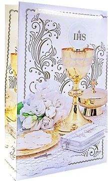 Torebka z Okazji I Komunii Świętej 24/16/7 cm-wz8